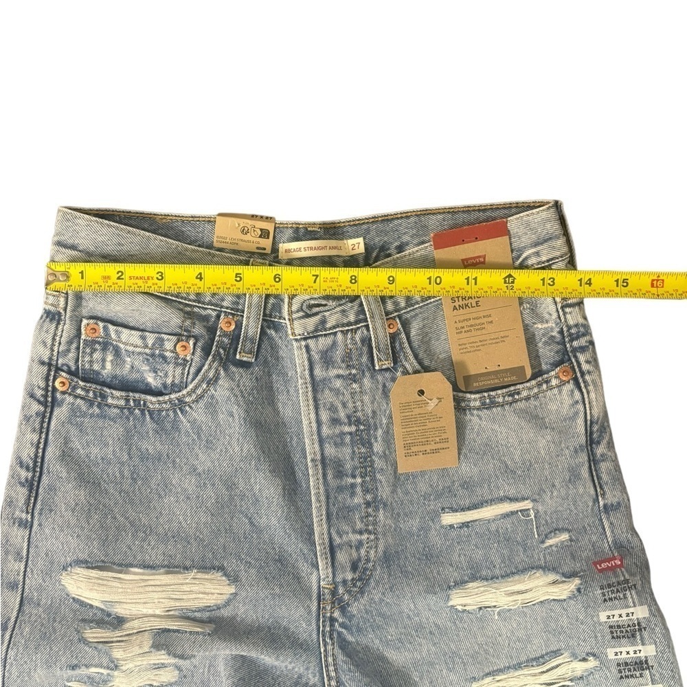 LEVIS Ribcage straight ankle size 27 - Picture 12 of 14